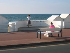 Greenwich Meridian Marker; France; Basse-Normandie; Villers-sur-Mer